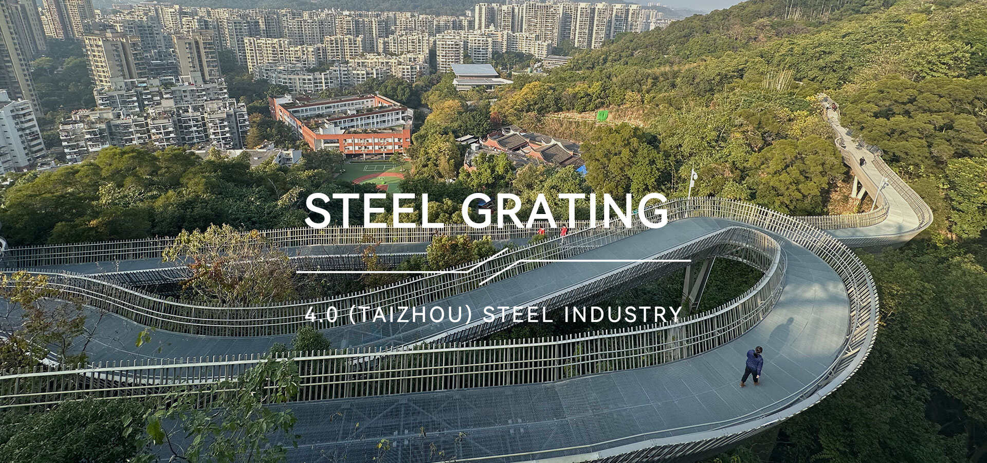 Grille en acier de Chine