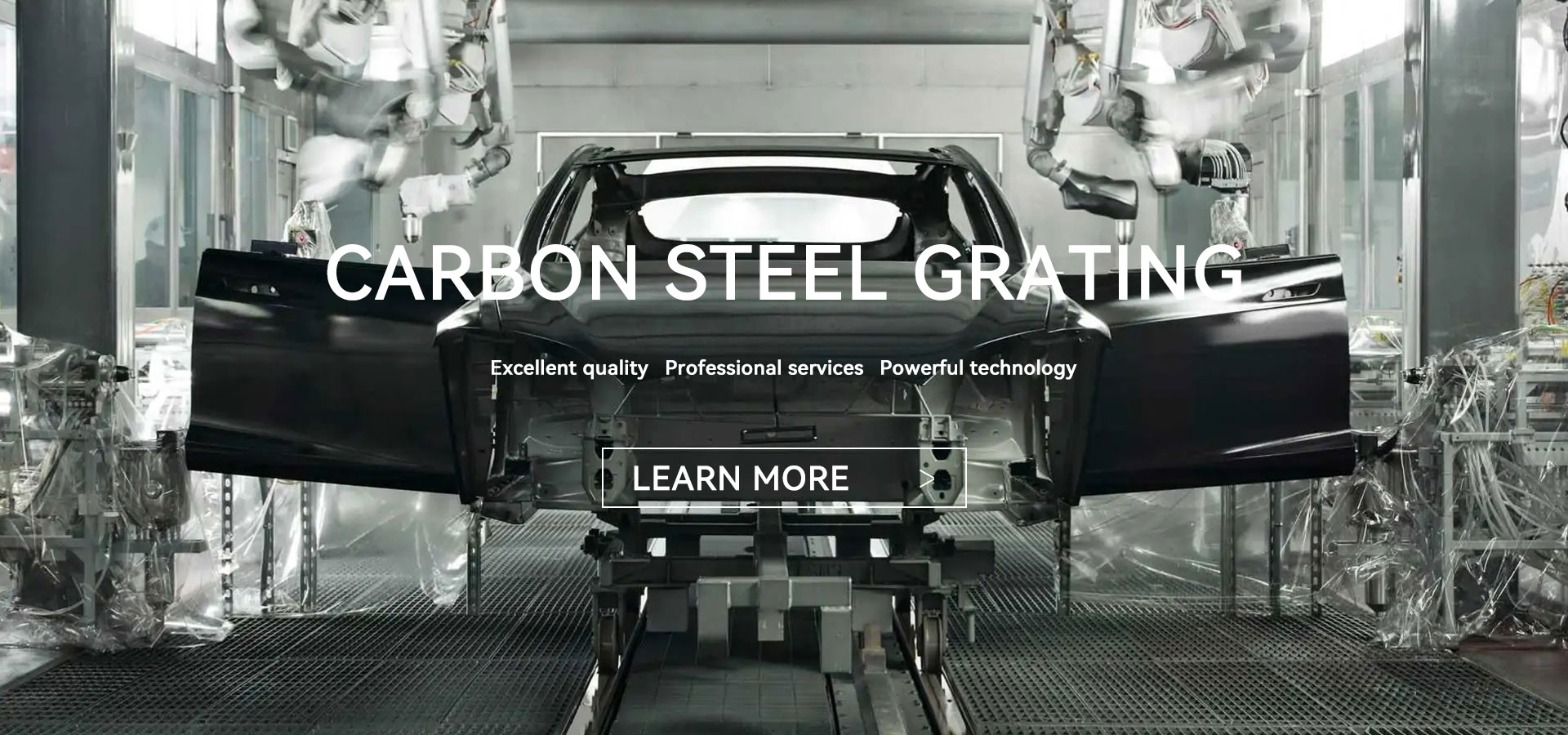 Grille en acier au carbone Chine